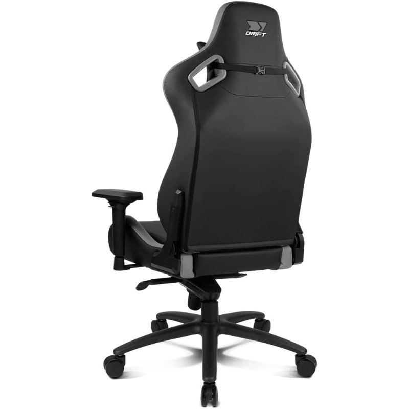Detalle 1 de Drift DR600 Extra Wide Silla Gaming Negra/Gris de alto respaldo