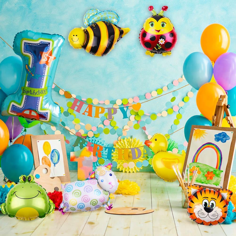 Thumbnail 5 de OSDUE Ballons Animaux Jungle 16 pcs 🎈