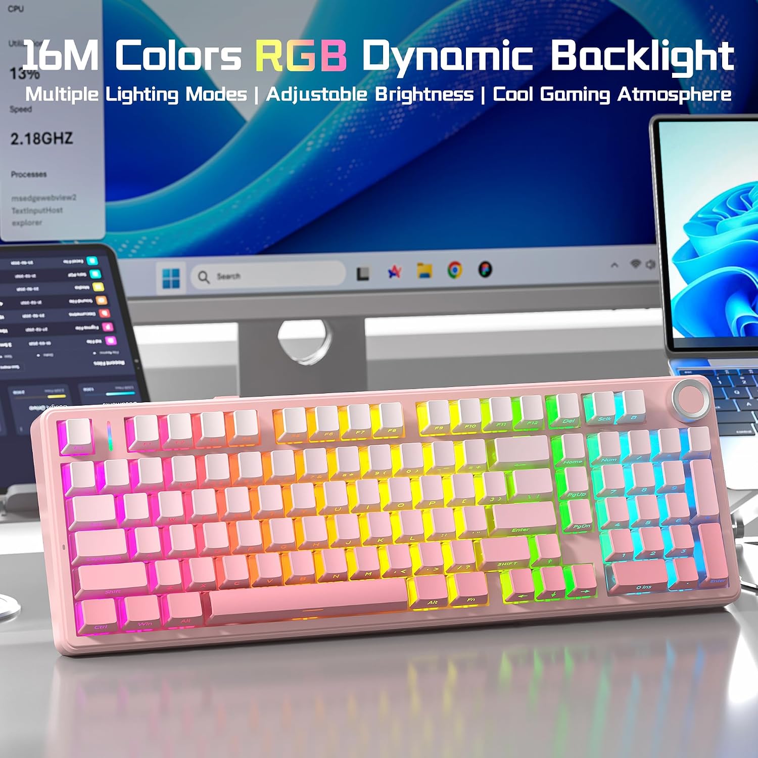 Thumbnail 6 de AULA Wireless Mechanical Keyboard F99 Pro