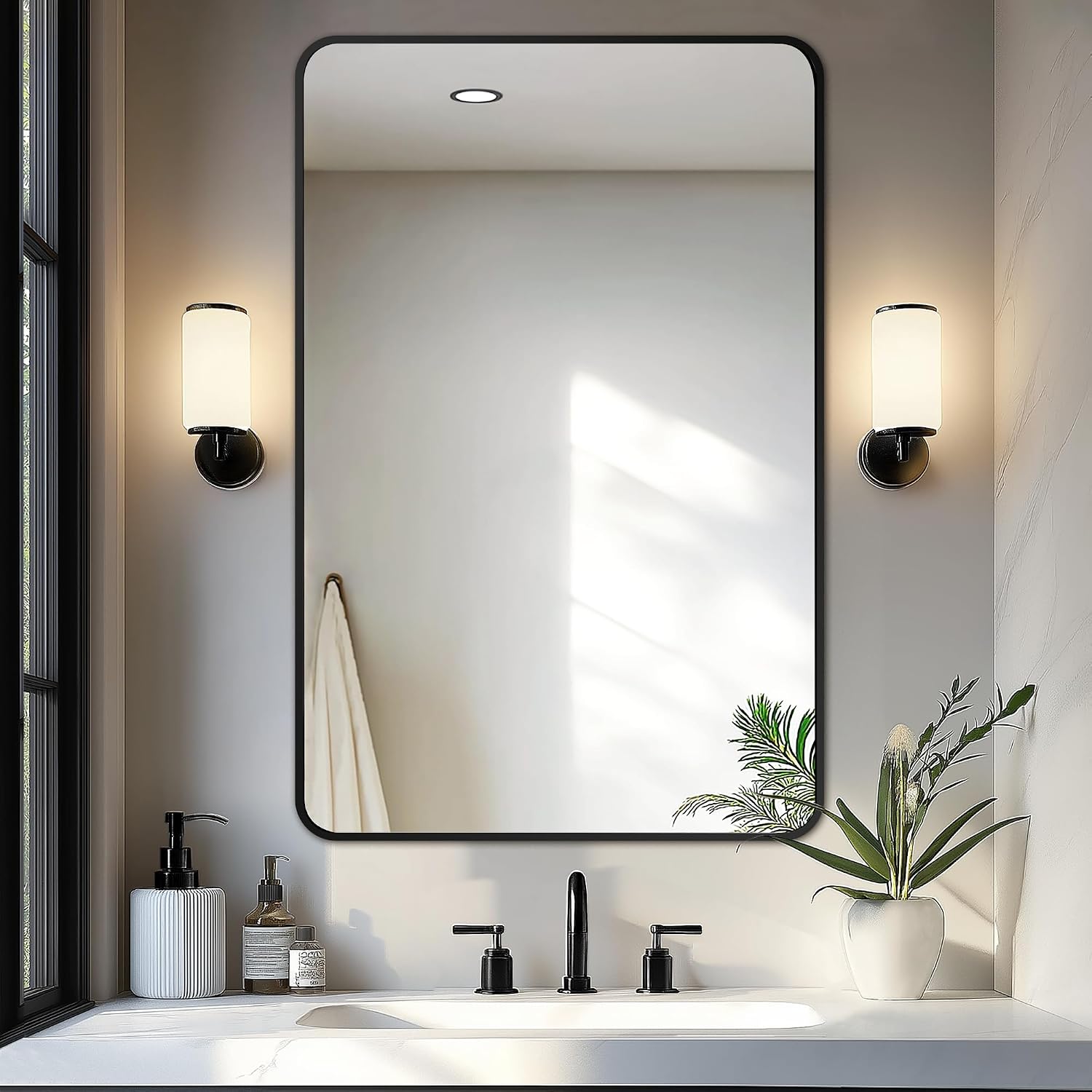 Detalle de Delma Bathroom Vanity Mirror 36x24