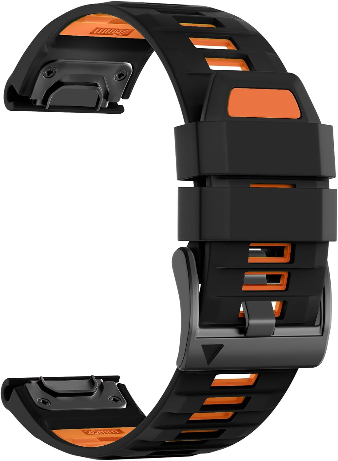 Detalle de U-LIMVE silikonarmband 26 mm QuickFit för Garmin Fenix 8 51 mm