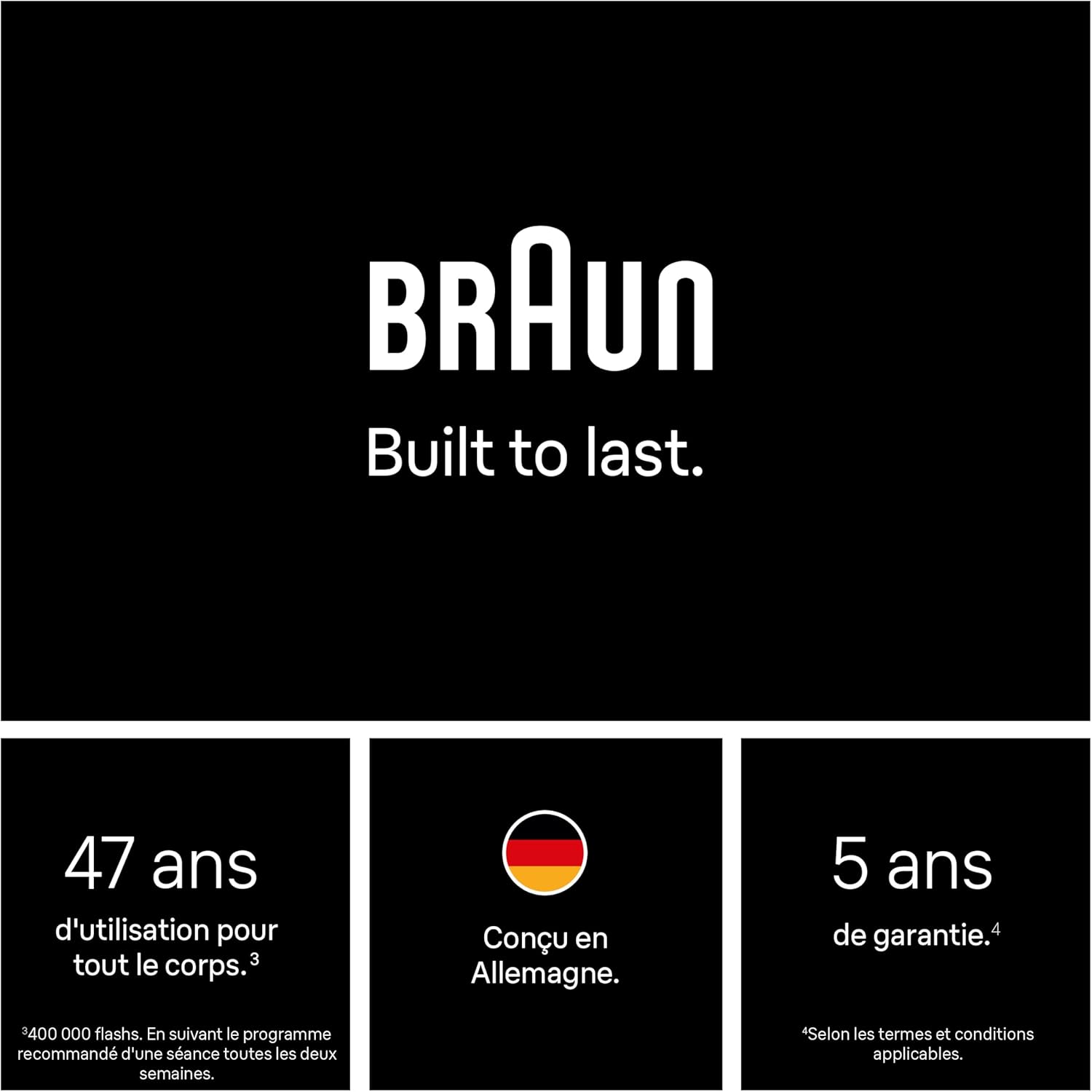 Thumbnail 6 de Braun Epilateur Lumière Pulsée Silk·expert Pro 5 PL5412 – 2 ans de peau douce à domicile
