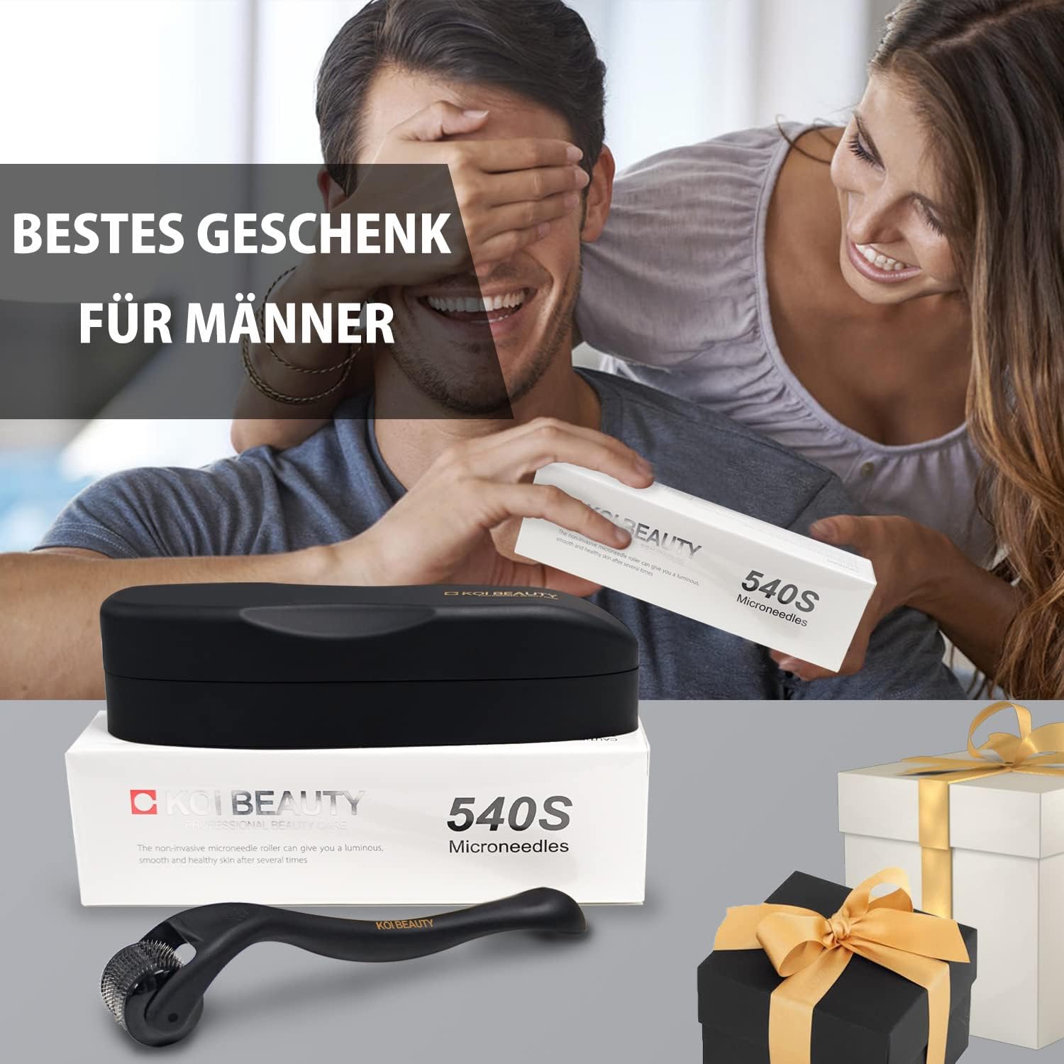 Thumbnail 5 de KOI BEAUTY Microneedling Roller 0,5 – Professioneller Derma Roller für Gesicht, Kopfhaut, Bart & Körper