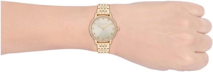 Thumbnail 5 de Michael Kors Montre Melissa pour Femme — Mouvement Quartz, bracelet acier doré