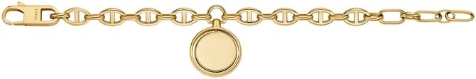 Thumbnail 3 de Fossil bracciale a catena da donna in acciaio inox dorato con chiusura a moschettone