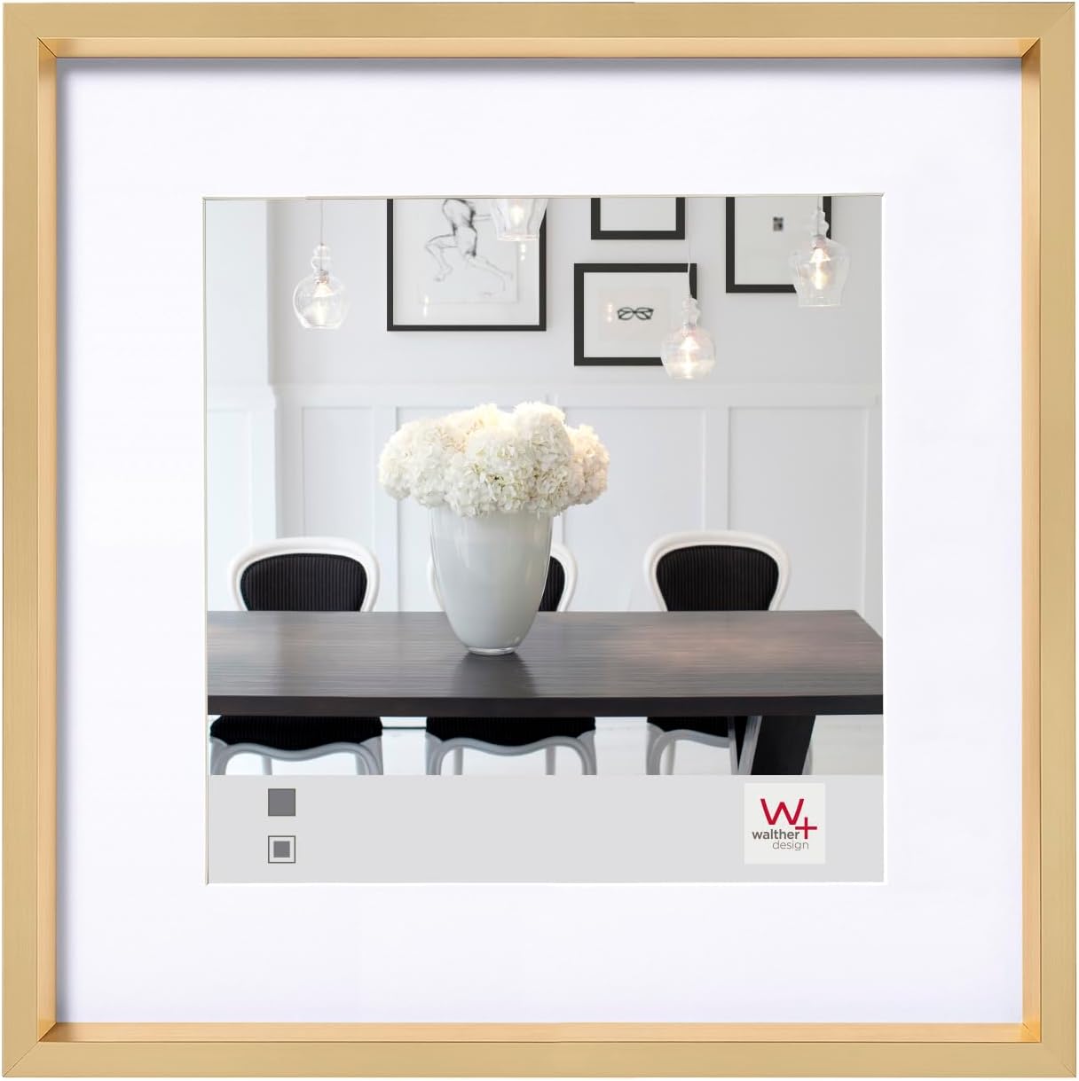 Thumbnail 4 de Walther Design Cadre Photo Noir 50x60 cm ⚙