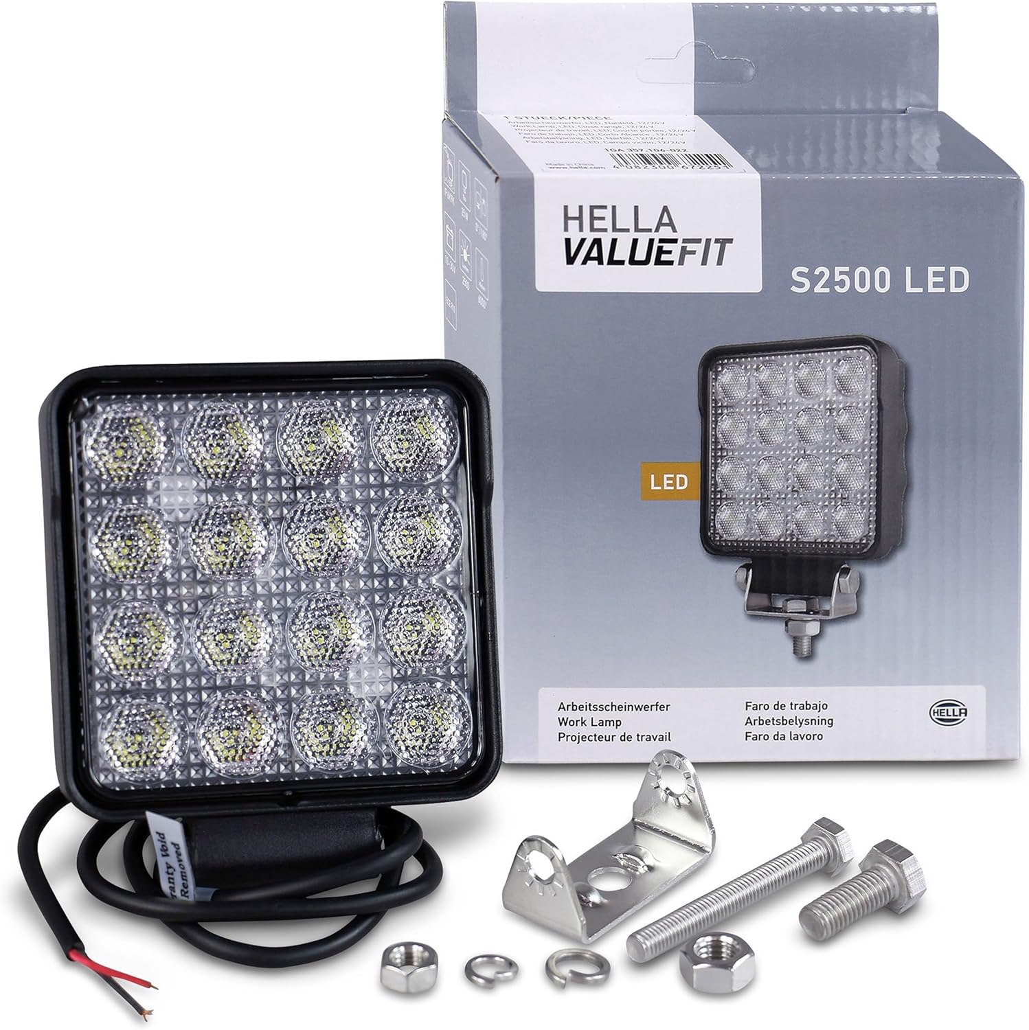 Detalle de HELLA VALUEFIT 1GA 357 LED Faro 2500 lm