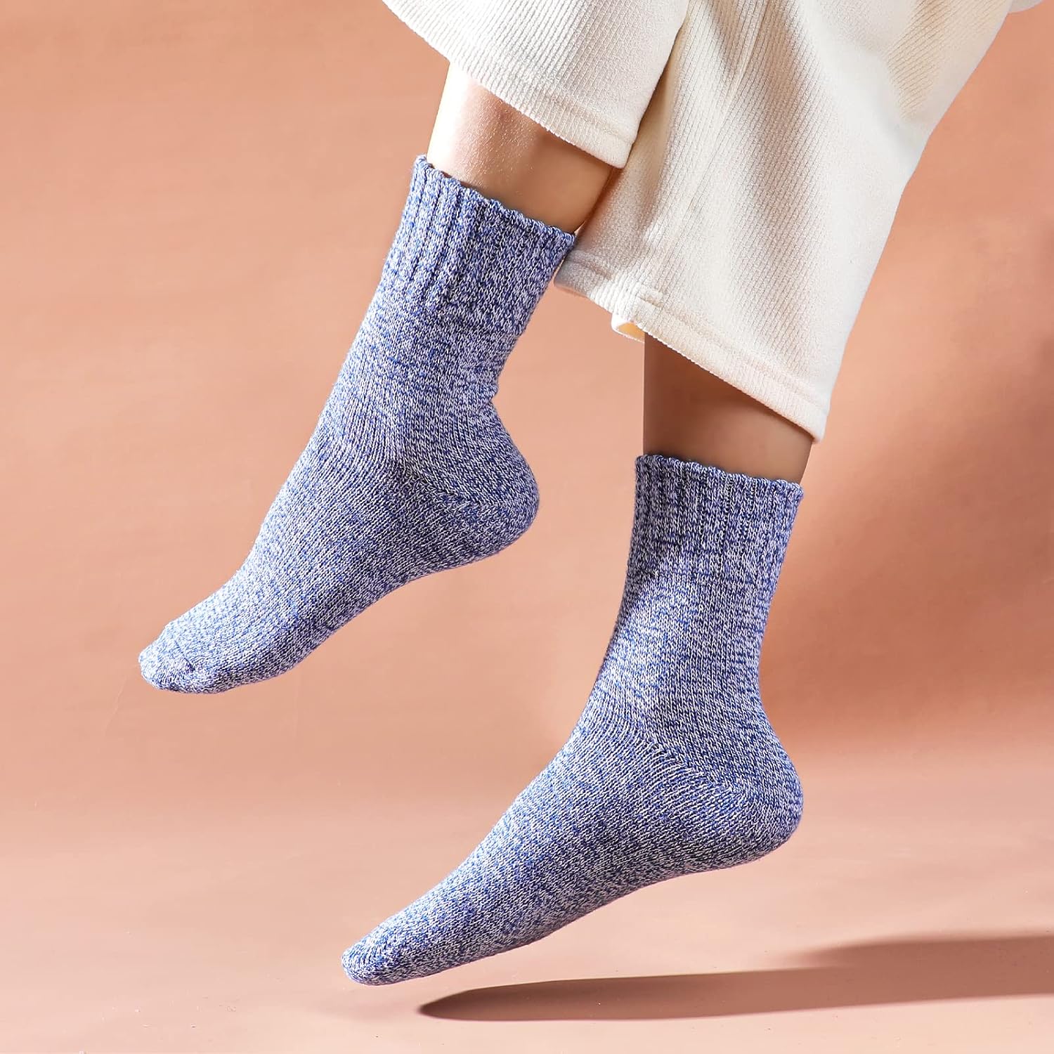 Detalle 2 de Clothirily Wool Socks, Thick Soft Winter Socks ⚙