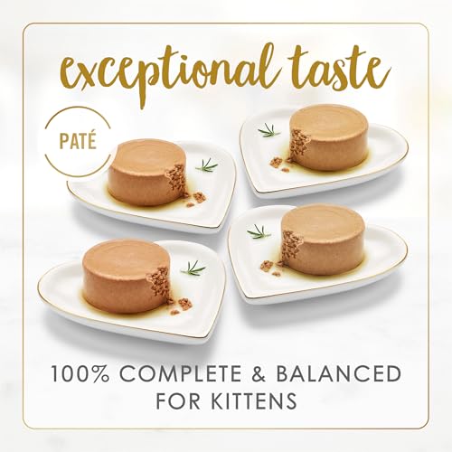 Detalle de Purina Fancy Feast Wet Kitten Food Variety Pack, 3 oz Cans, 24-Pack