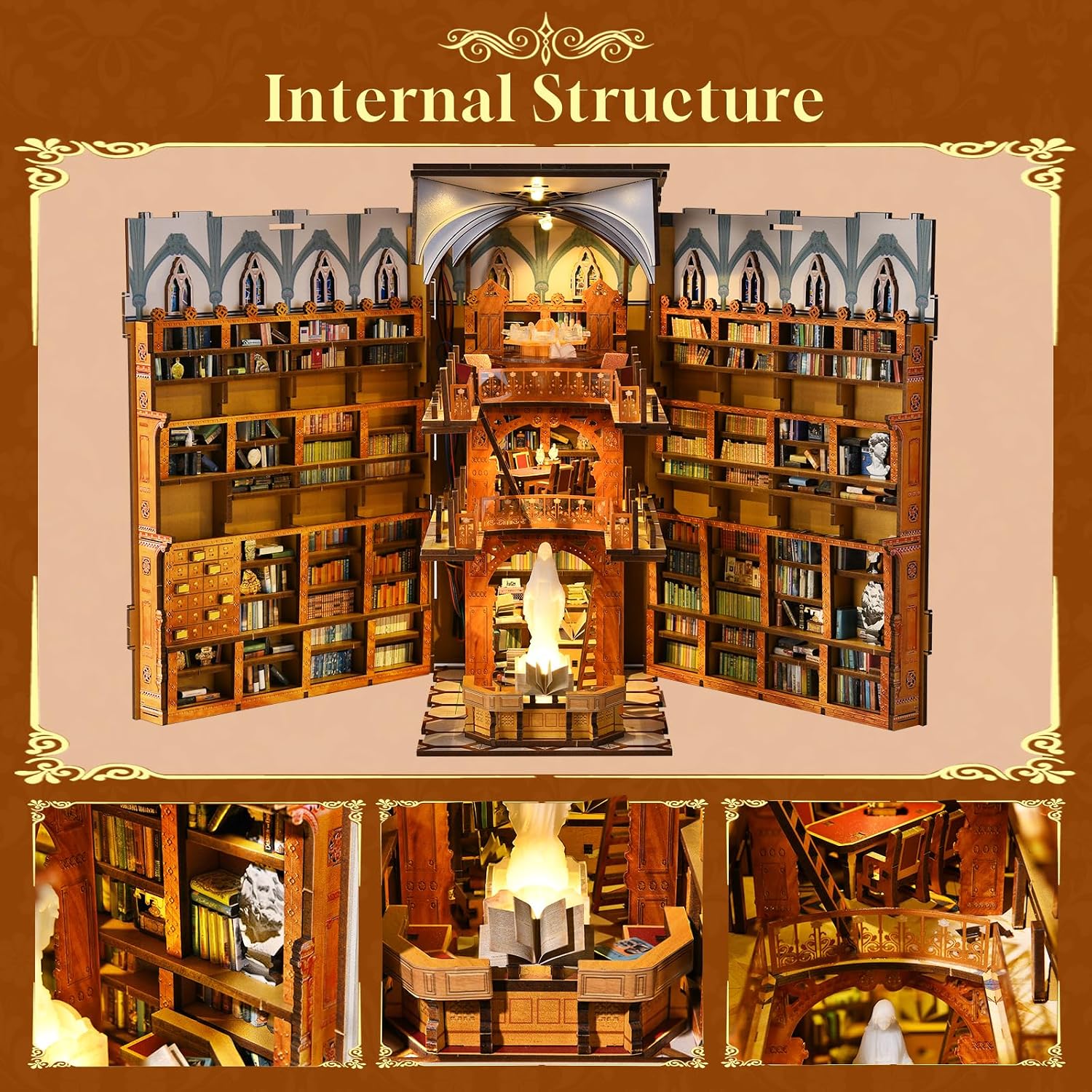 Detalle 1 de MiniCity Book Nook Kit