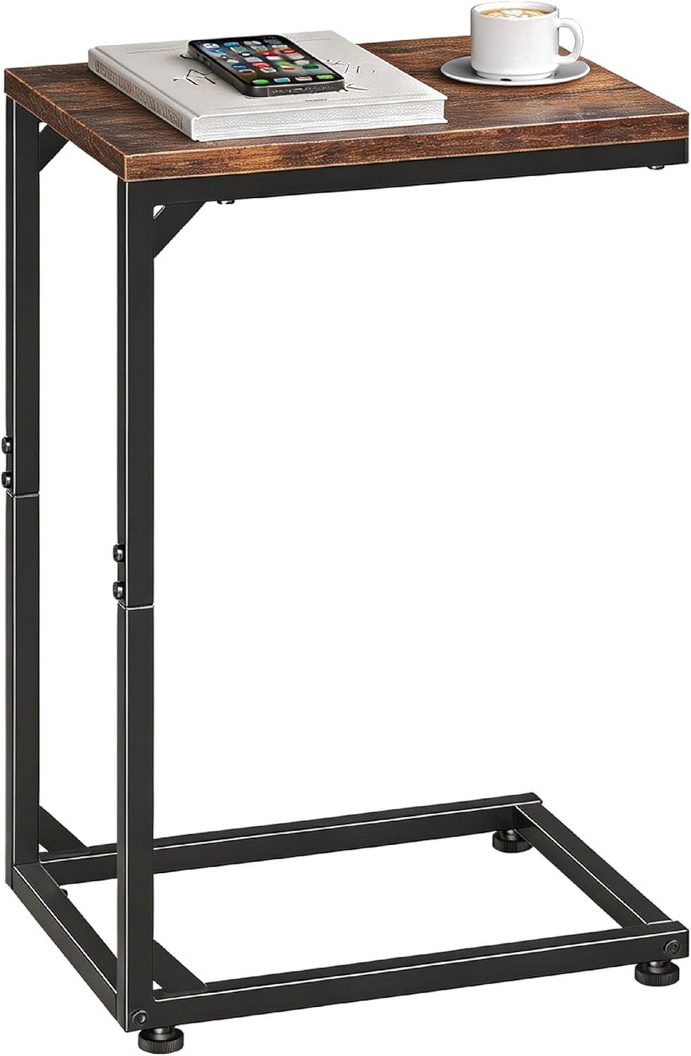 Detalle de Simple Trending C Shaped End Table with Metal Frame