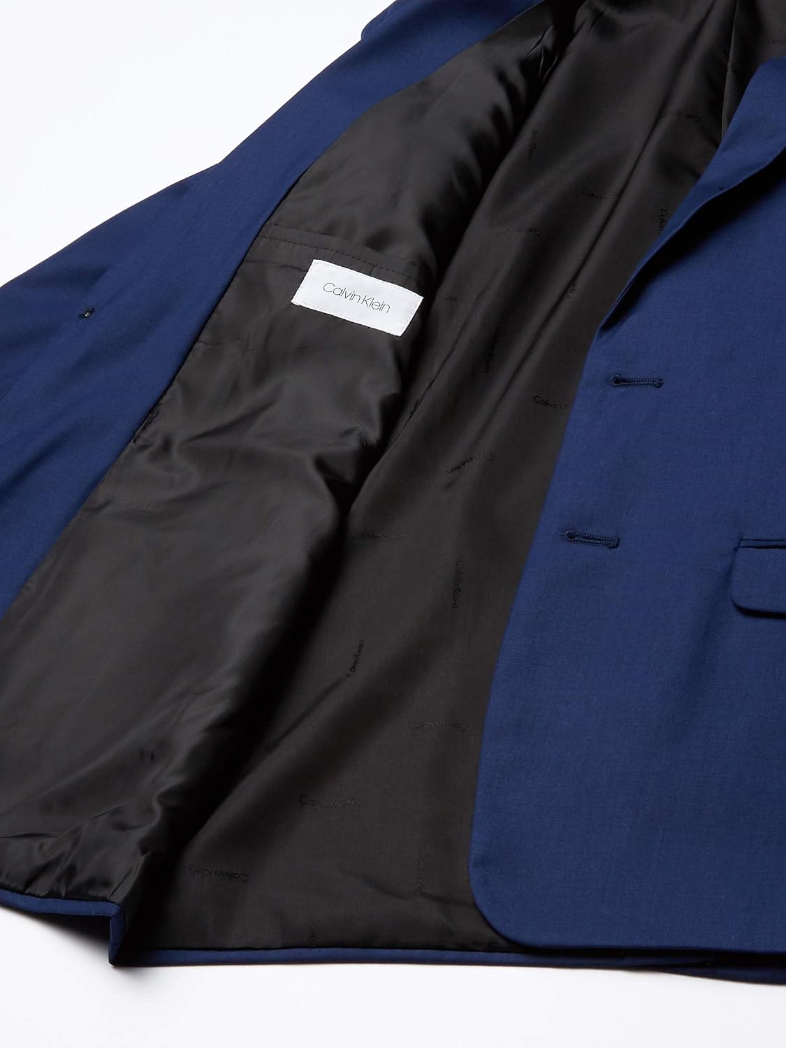 Detalle 2 de Calvin Klein Boys' 2-Piece Formal Suit Set: Single Breasted Jacket & Straight Leg Dress Pants