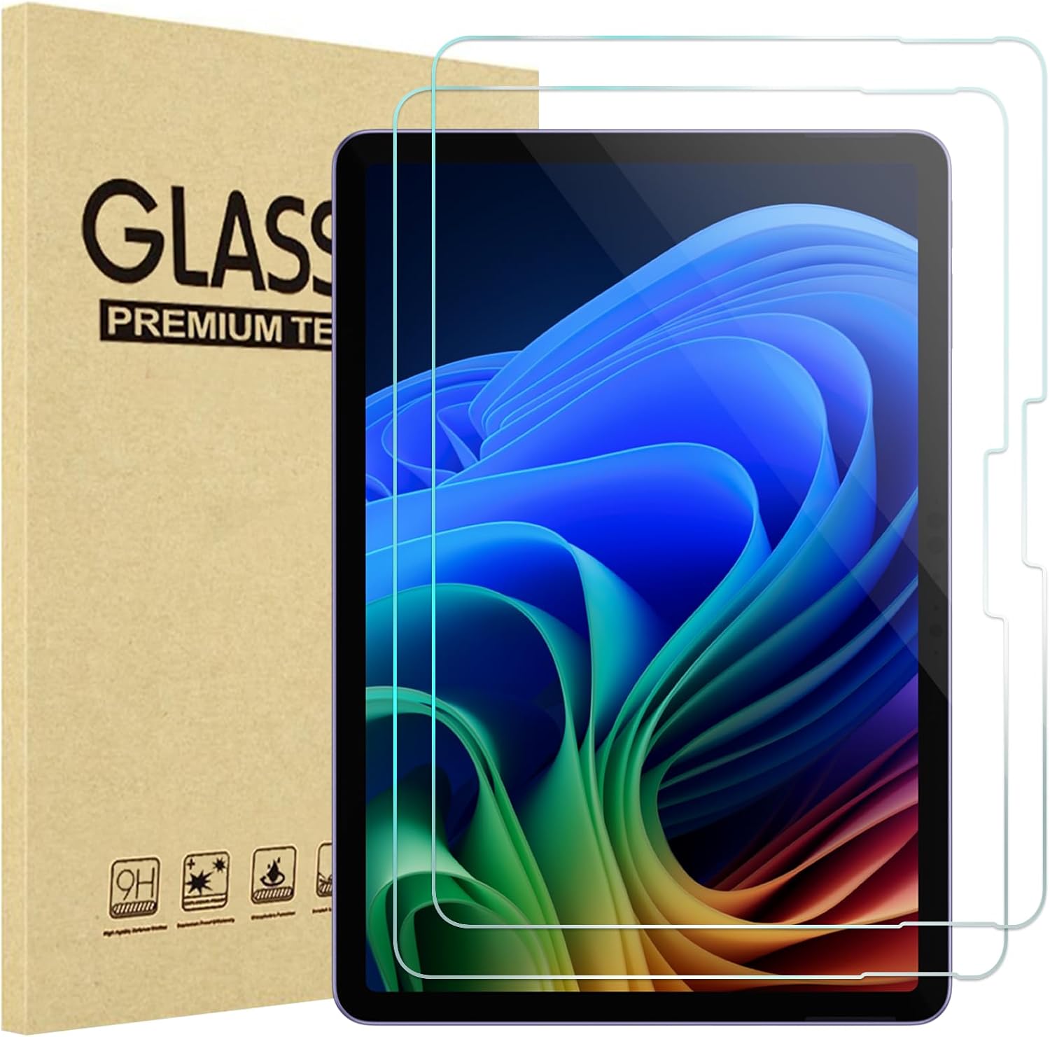 Detalle de ProCase Displayschutzfolie aus gehärtetem Glas für Surface Pro 12" (2025) – 2er Pack