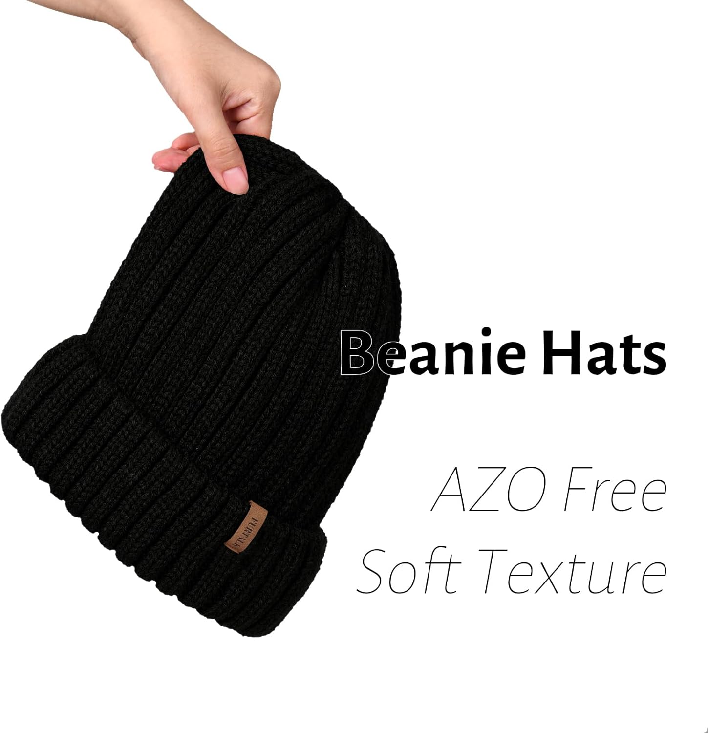 Thumbnail 3 de FURTALK Fleece Lined Beanie 6 hours