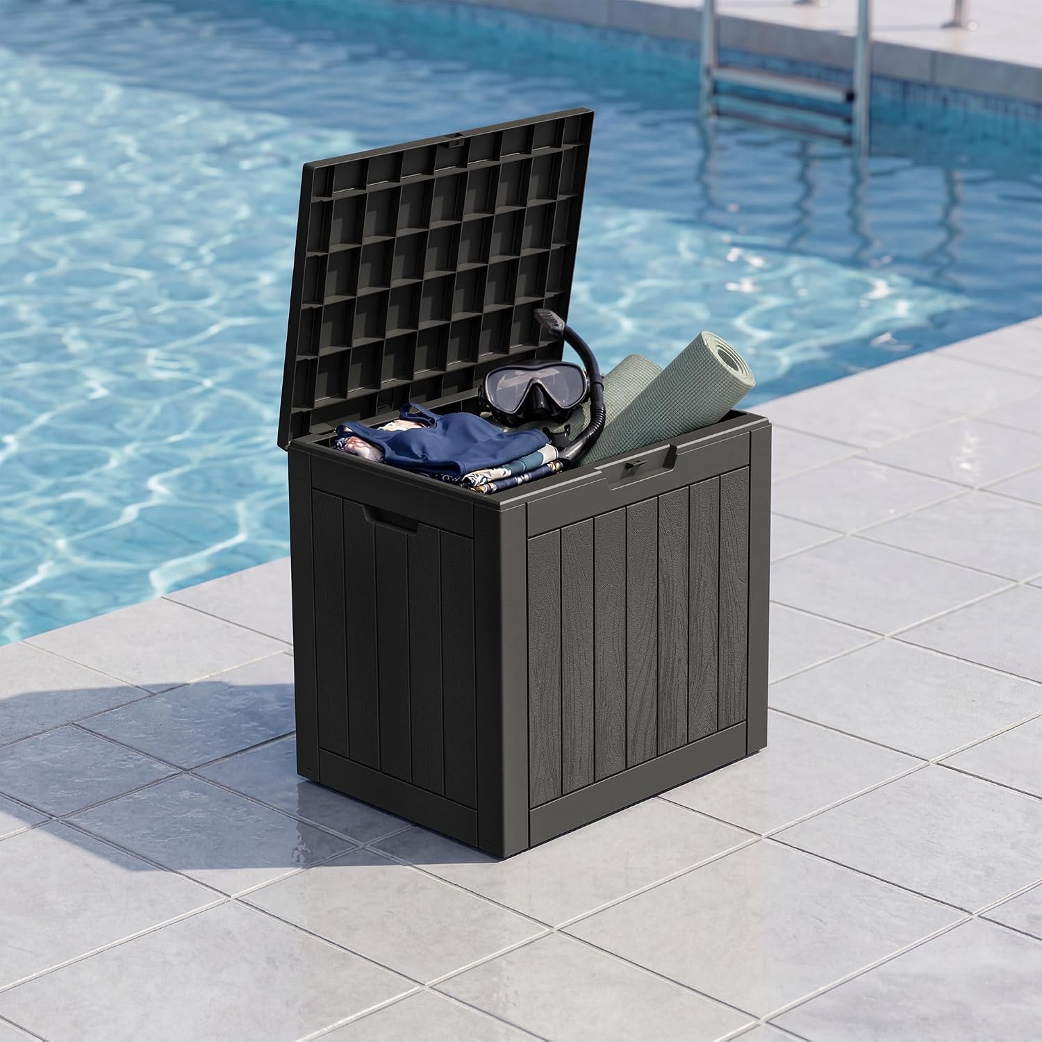 Thumbnail 6 de WTFGO Outdoor Storage Box, 32 Gallon
