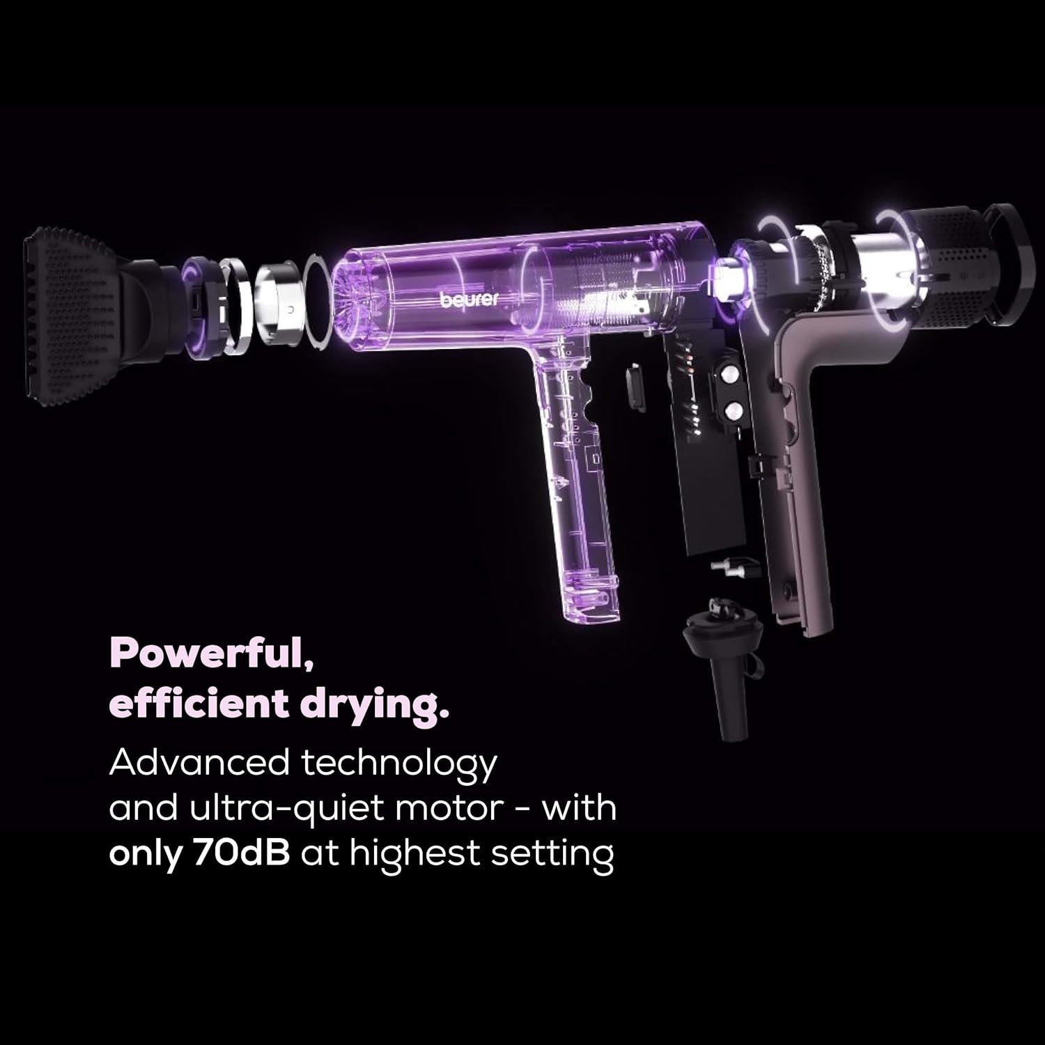 Thumbnail 4 de Beurer HC100 hair dryer 1, ultra-lightweight