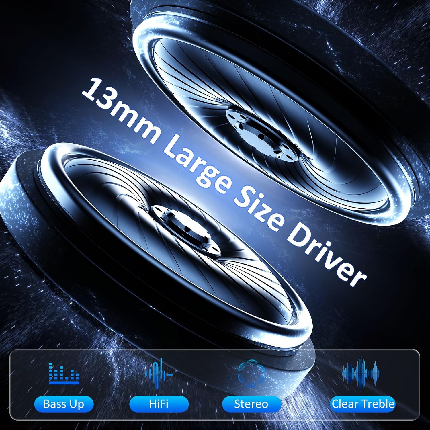 Detalle 1 de Wireless Earbuds with Bluetooth 5.4