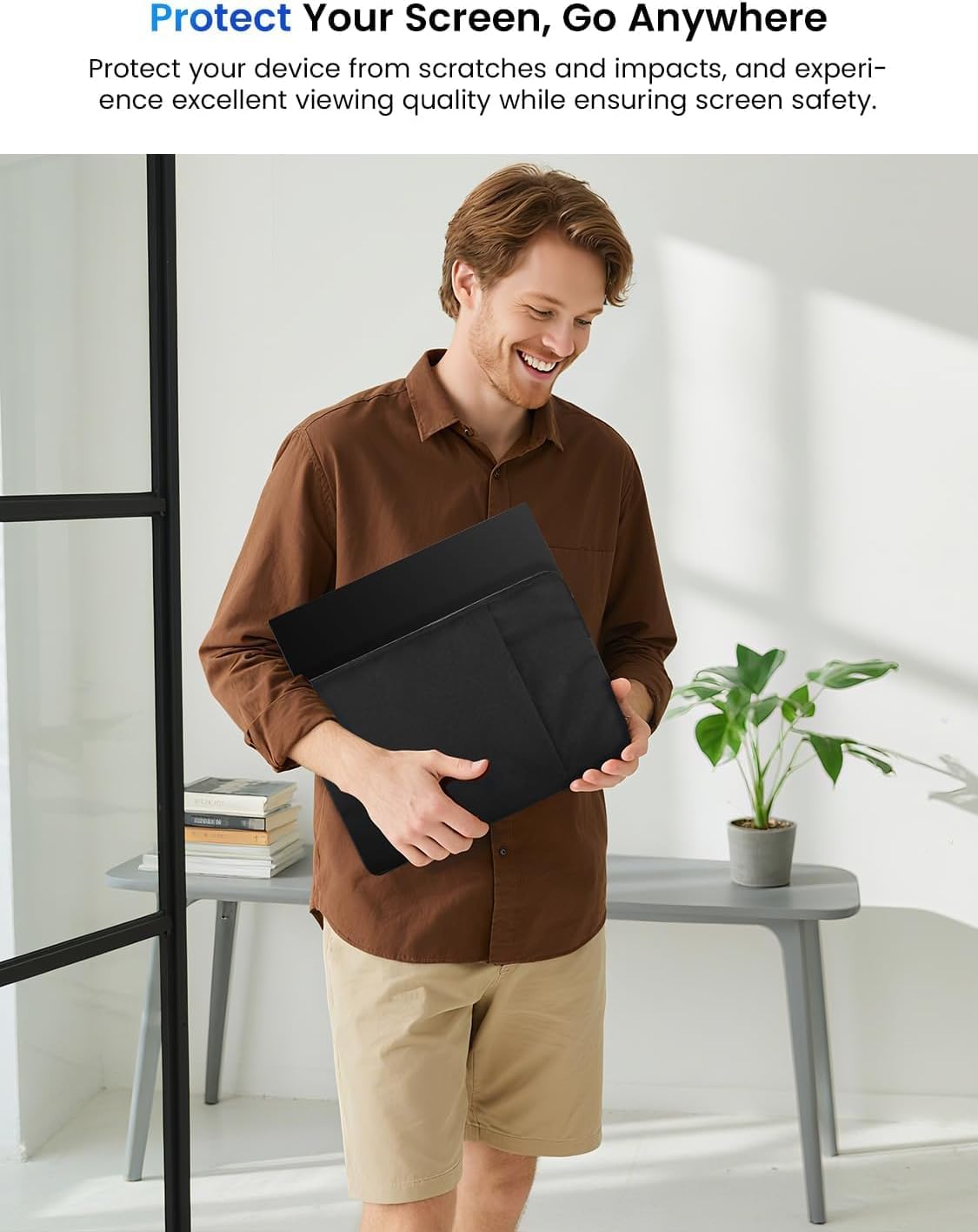 Thumbnail 3 de UPERFECT Portable Monitor 15,6 Zoll (1080P, IPS, 125% sRGB) mit Mini HDMI und USB‑C