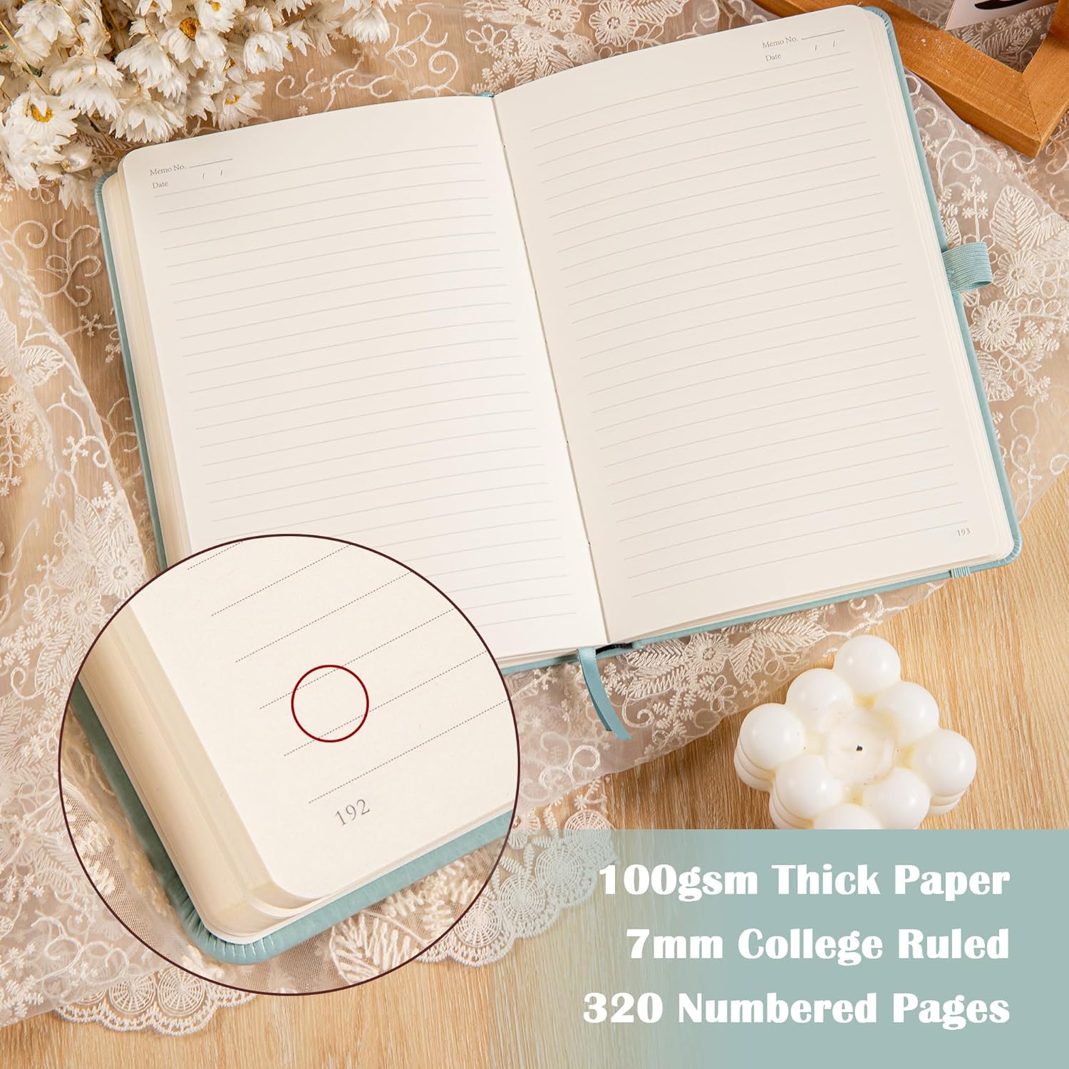 Thumbnail 3 de MGGAO Sun & Moon A5 journal 318 pages 📒