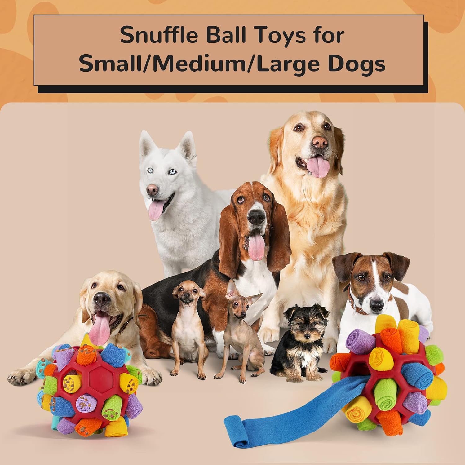 Thumbnail 6 de Larimuer Schnüffelball 7,87" für Hunde