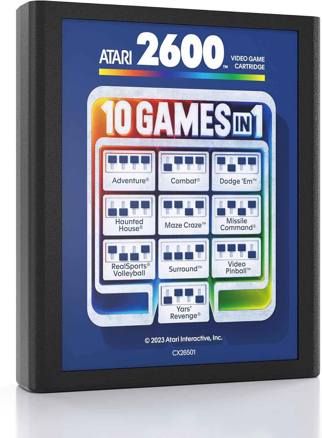 Detalle 2 de Atari 2600+ — la versione aggiornata del classico con compatibilità retro e 10 giochi inclusi