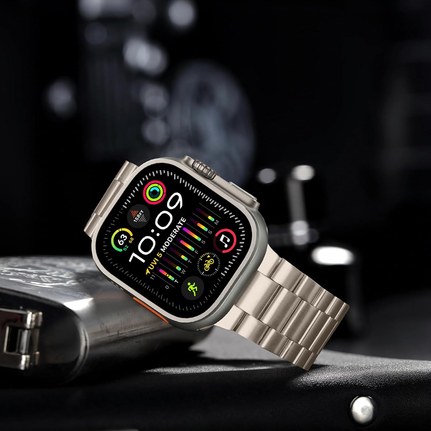 Thumbnail 1 de Anlinser Metal Strap for Apple Watch 49mm