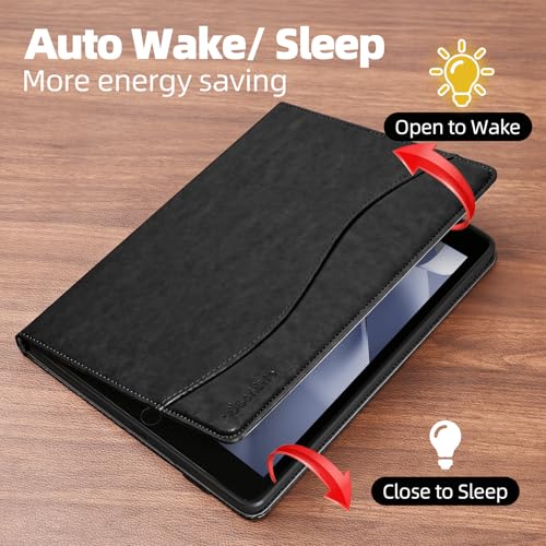 Thumbnail 6 de Coque 4UBonLife pour iPad 9e/8e/7e génération, 10,2 pouces, noir