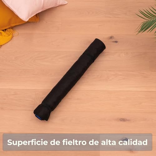Detalle de Ravensburger Tapete Puzzle New Roll Your Puzzle Board: guarda rompecabezas de 300 a 1500 piezas con tubo enrollable