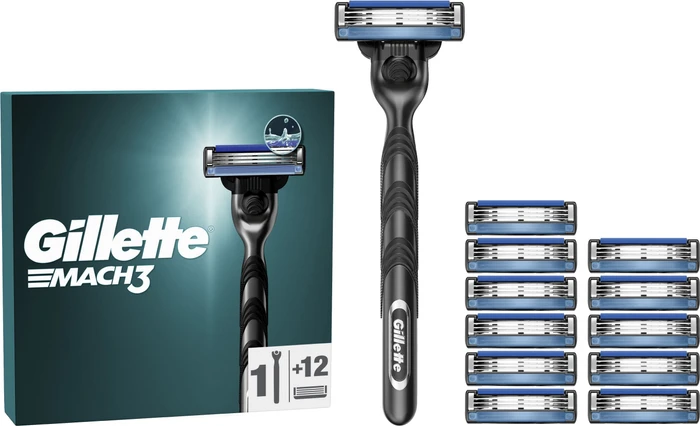 Thumbnail 4 de Gillette Mach3 + 12 Ersatzklingen 🪒