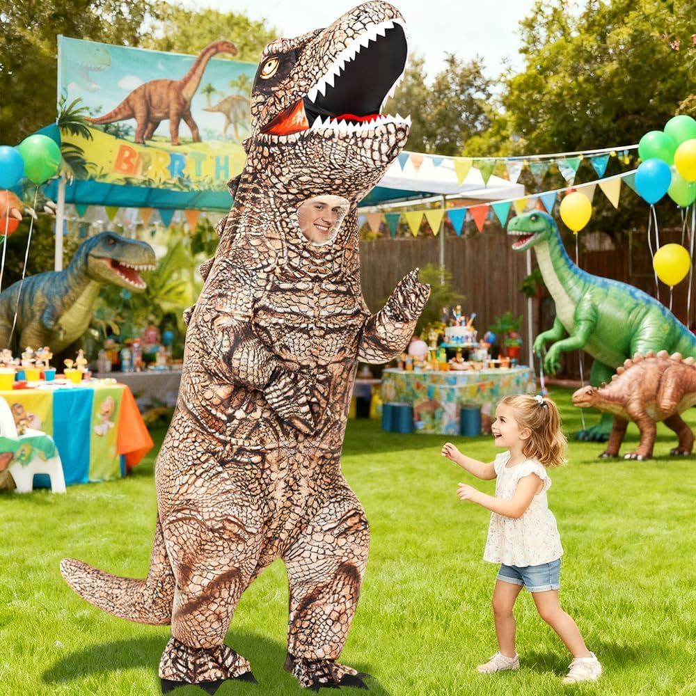 Thumbnail 2 de KOOY Inflatable Dinosaur Costume Adult Size