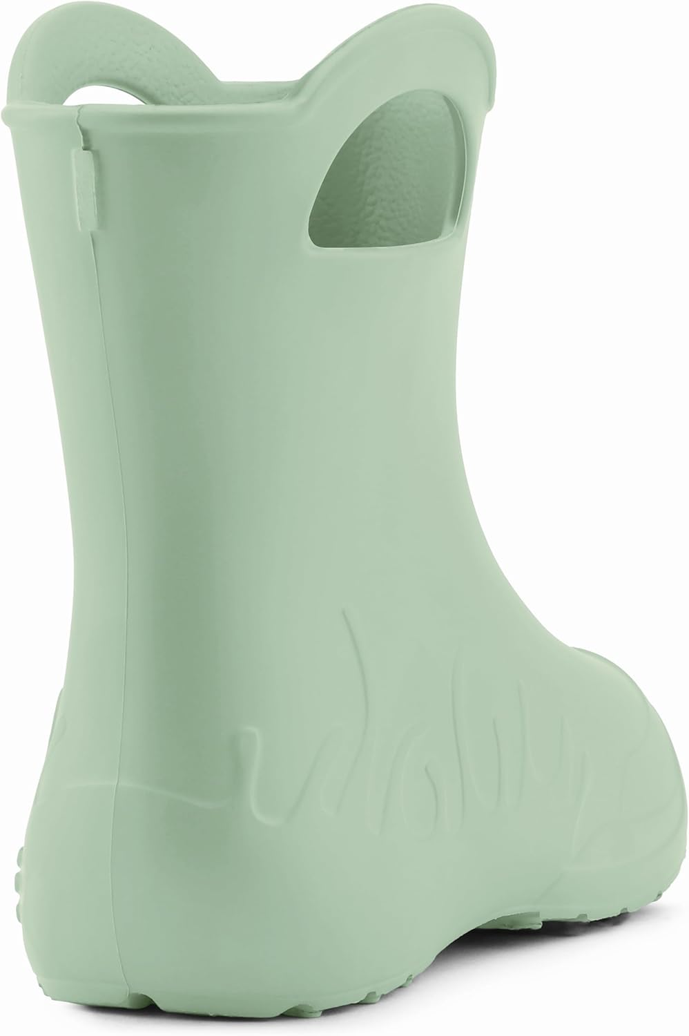 Detalle de Ladeheid Eva federleichte Kinder-Gummistiefel LA-CA-01 – wasserdichte Regenschuhe mit Froschmotiv