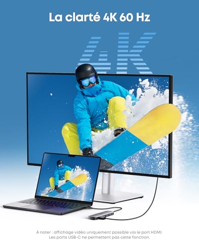 Thumbnail 2 de Anker Hub USB C 7-en-1 : concentrateur HDMI 4K60 Hz et stations de travail nomades