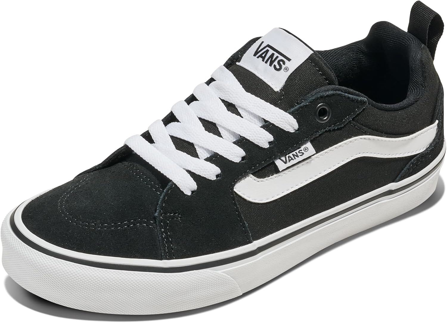 Detalle de Vans Caldrone Sneaker a Collo Alto Donna: stile skate casual e comfort quotidiano