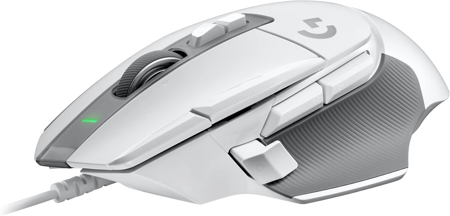 Detalle de Logitech G502 X Wired Gaming Mouse – LIGHTFORCE switches and HERO 25K sensor