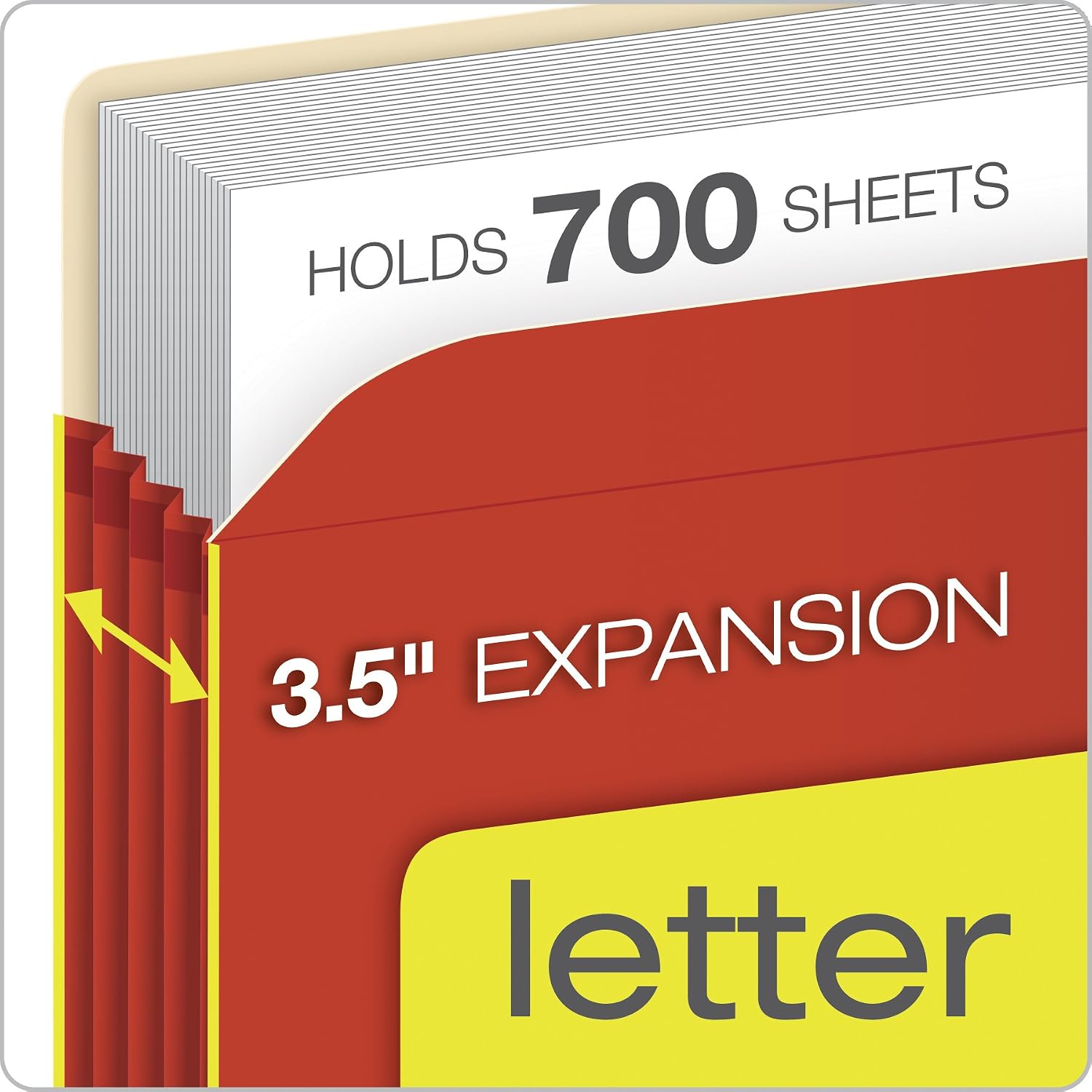 Detalle de Pendaflex File Pockets, Letter Size