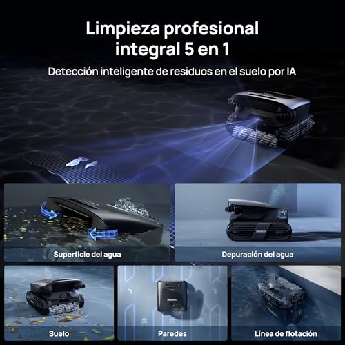 Detalle de Beatbot AquaSense 2 Ultra Robot Limpiafondos con IA 💧