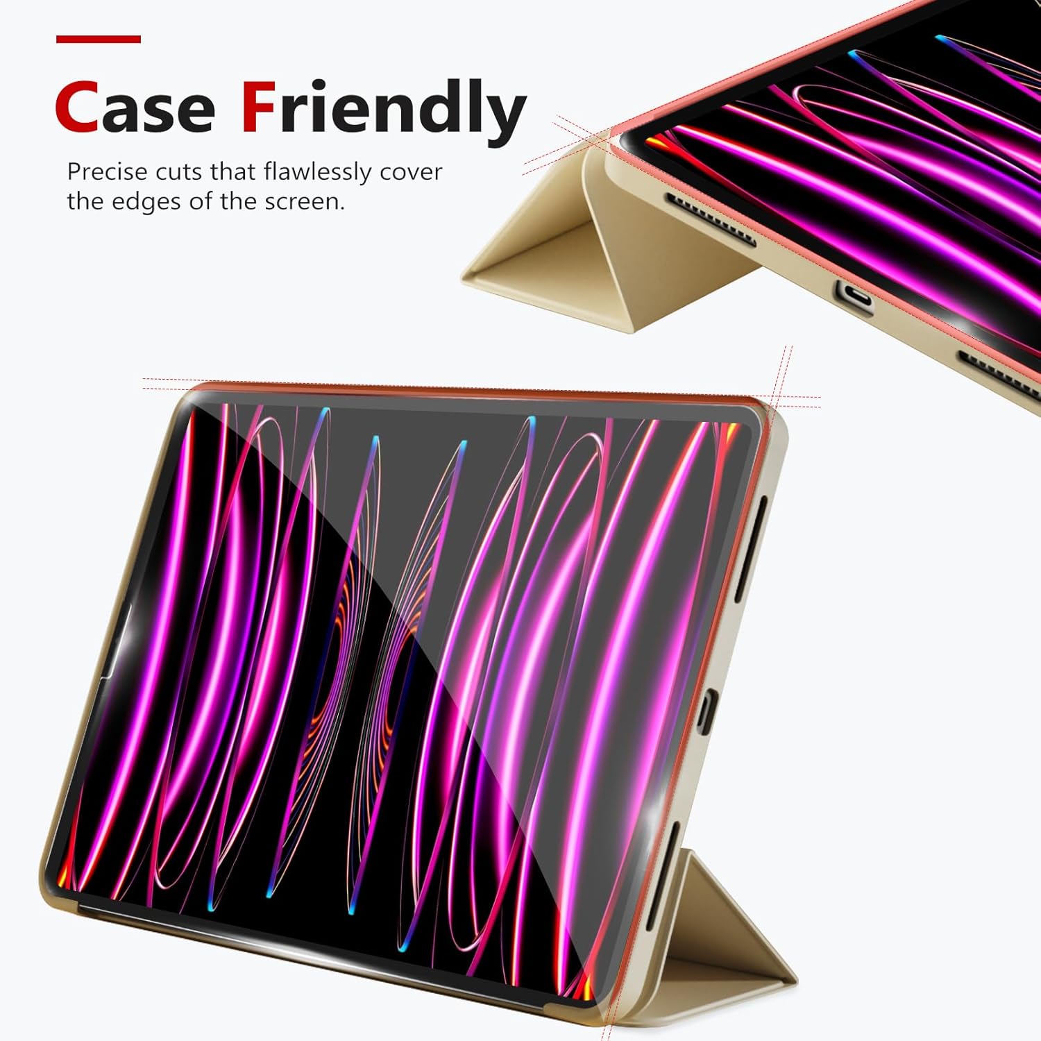 Thumbnail 3 de BERSEM Protector Pantalla Cristal Templado para iPad Pro 11" & Air 10.9"