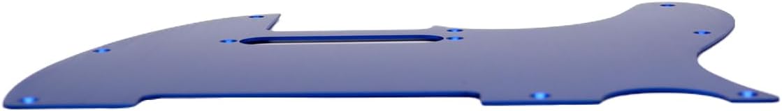 Detalle 2 de Samherome TL PG-Metal 8-Hole Anodized Aluminum Tele Pickguard, Blue