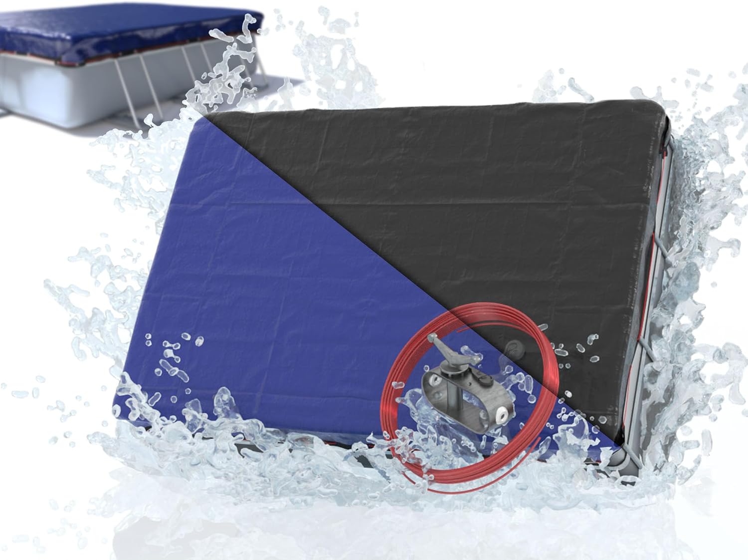 Detalle de Planenfux copertura piscina 2-in-1 300x200