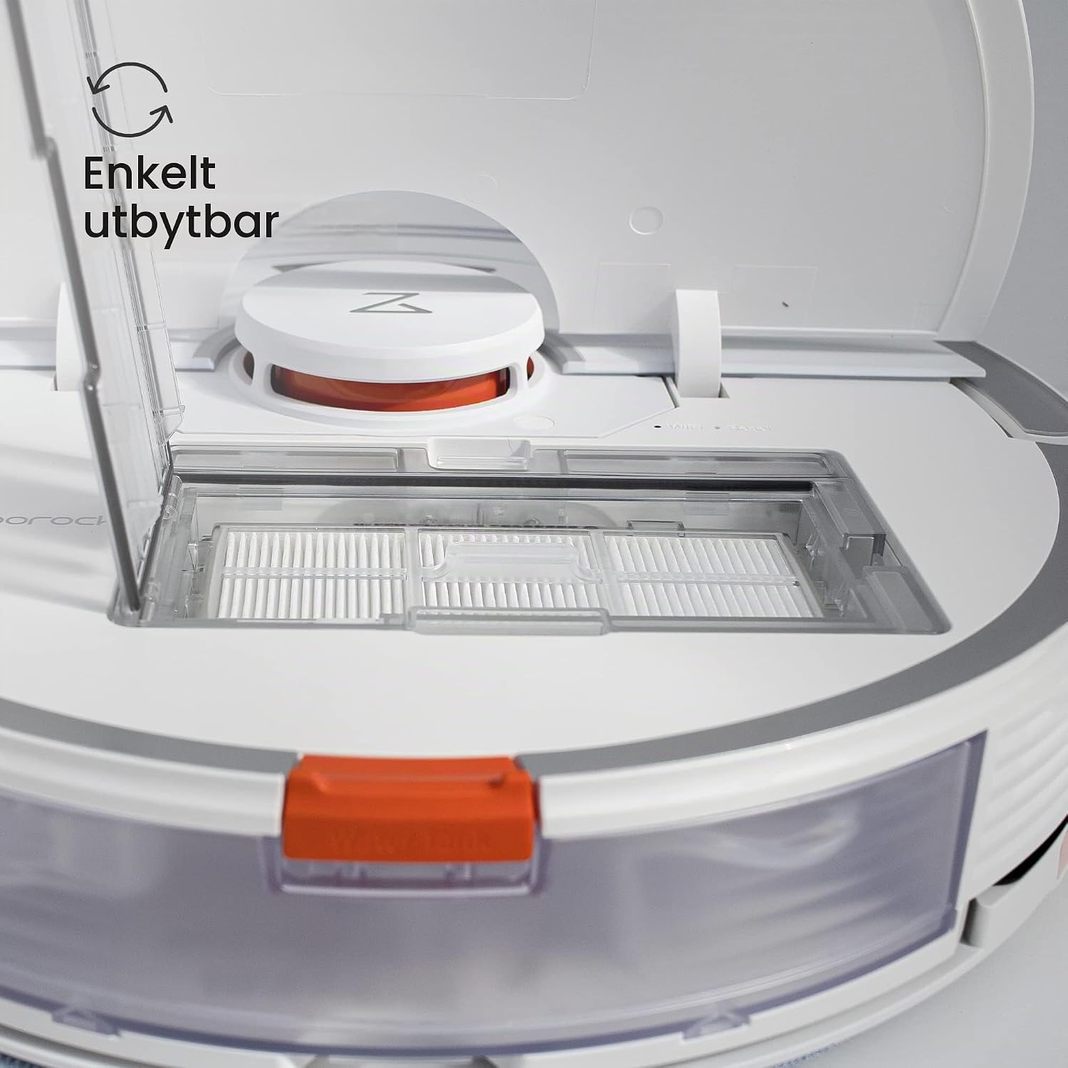 Detalle de BiOHY HEPA-filter för Roborock S7/S8, återanvändbart 6-pack