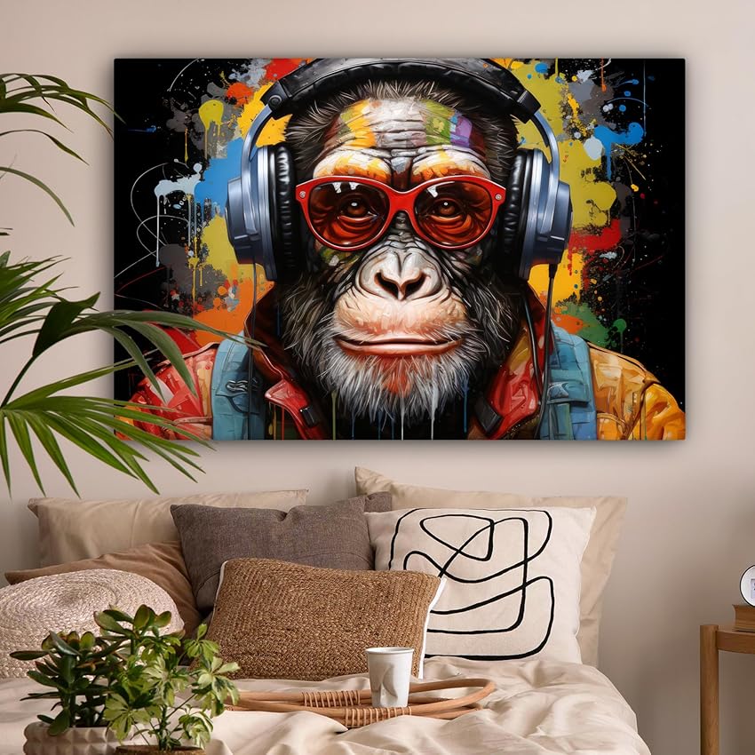 Thumbnail 1 de MuchoWow Impression sur toile murale 120x80 cm 📷