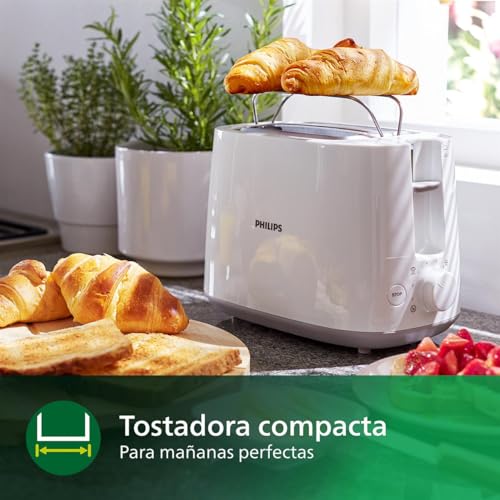 Thumbnail 2 de Philips Tostadora Daily Collection HD2581/00: 2 Ranuras, 8 Ajustes y Elevación Alta