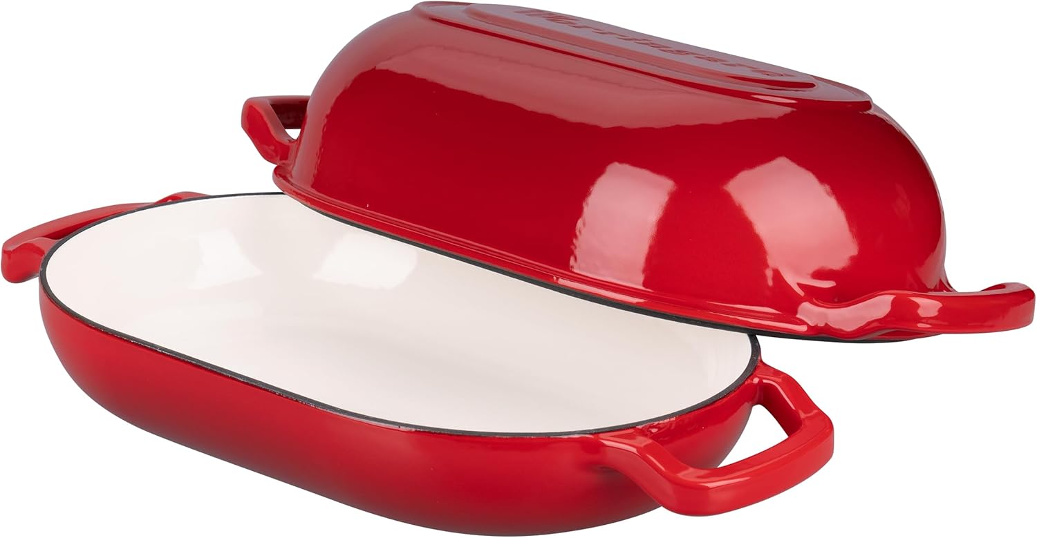 Thumbnail 4 de VORRINGARD 5QT Enameled Cast Iron Dutch Oven 🍲