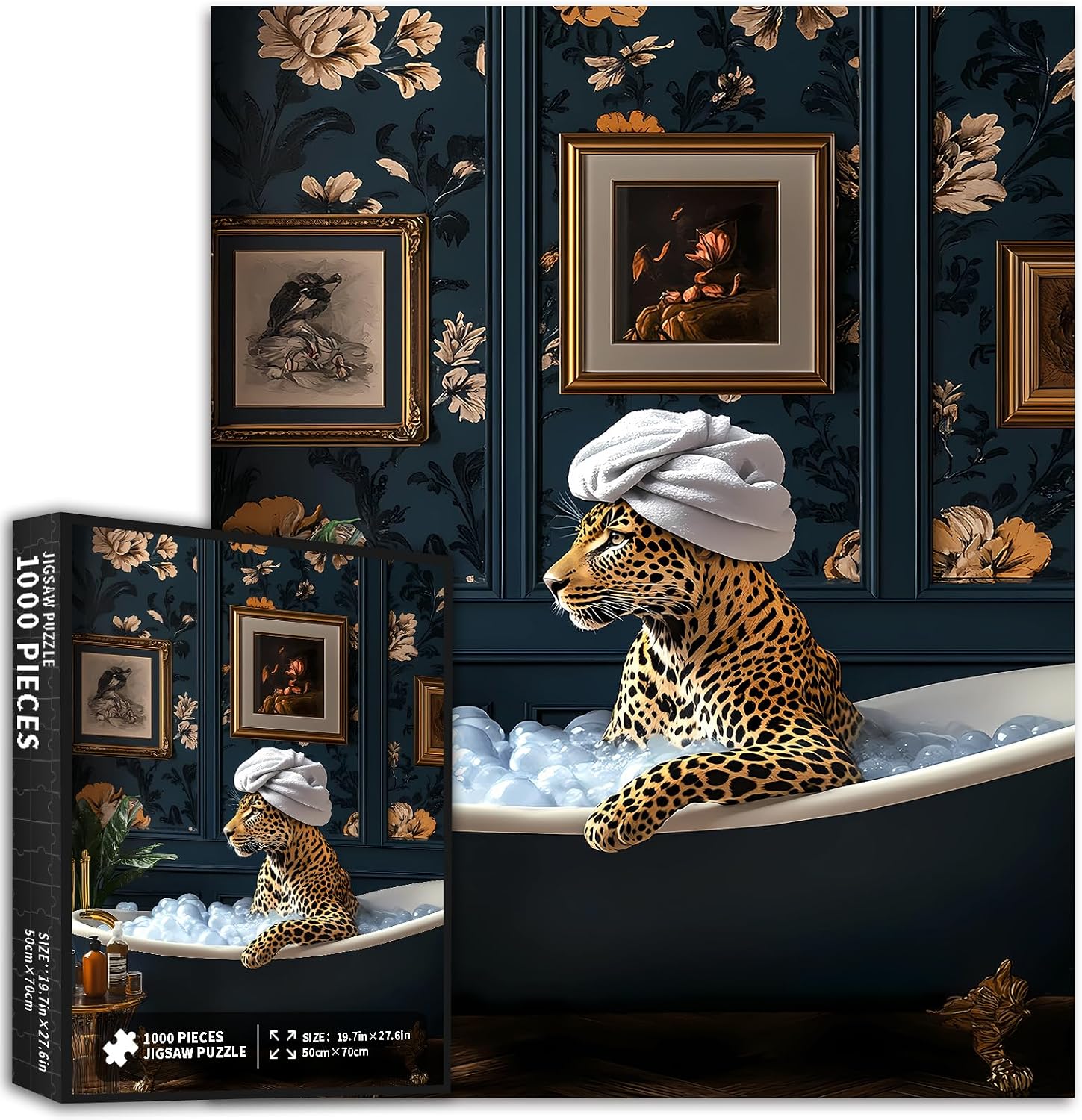 Detalle de Leopard Jigsaw Puzzle, 1,000 Pieces