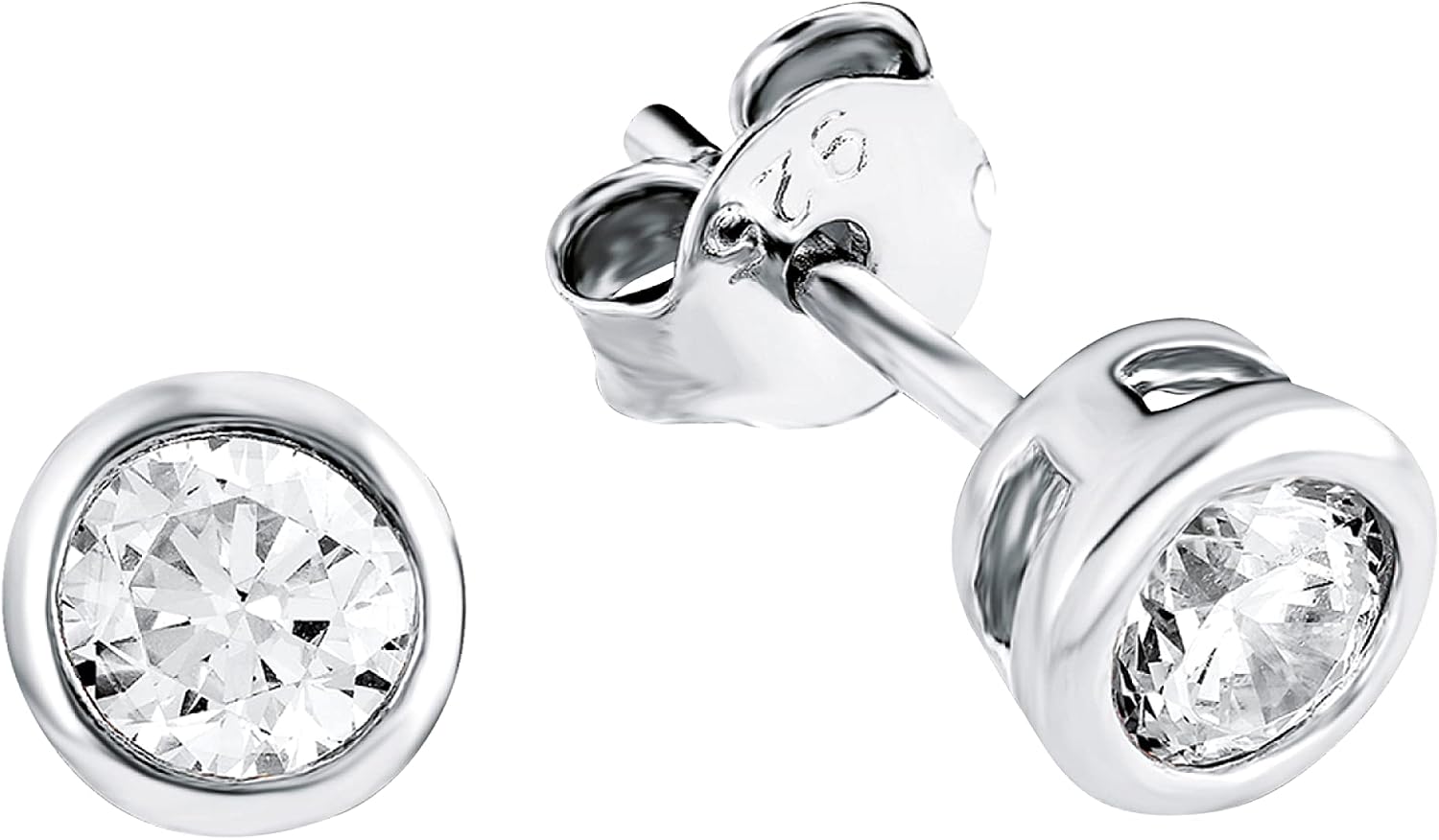 Detalle 1 de s.Oliver Ohrstecker 925 mit 6×6 mm Zirkonia