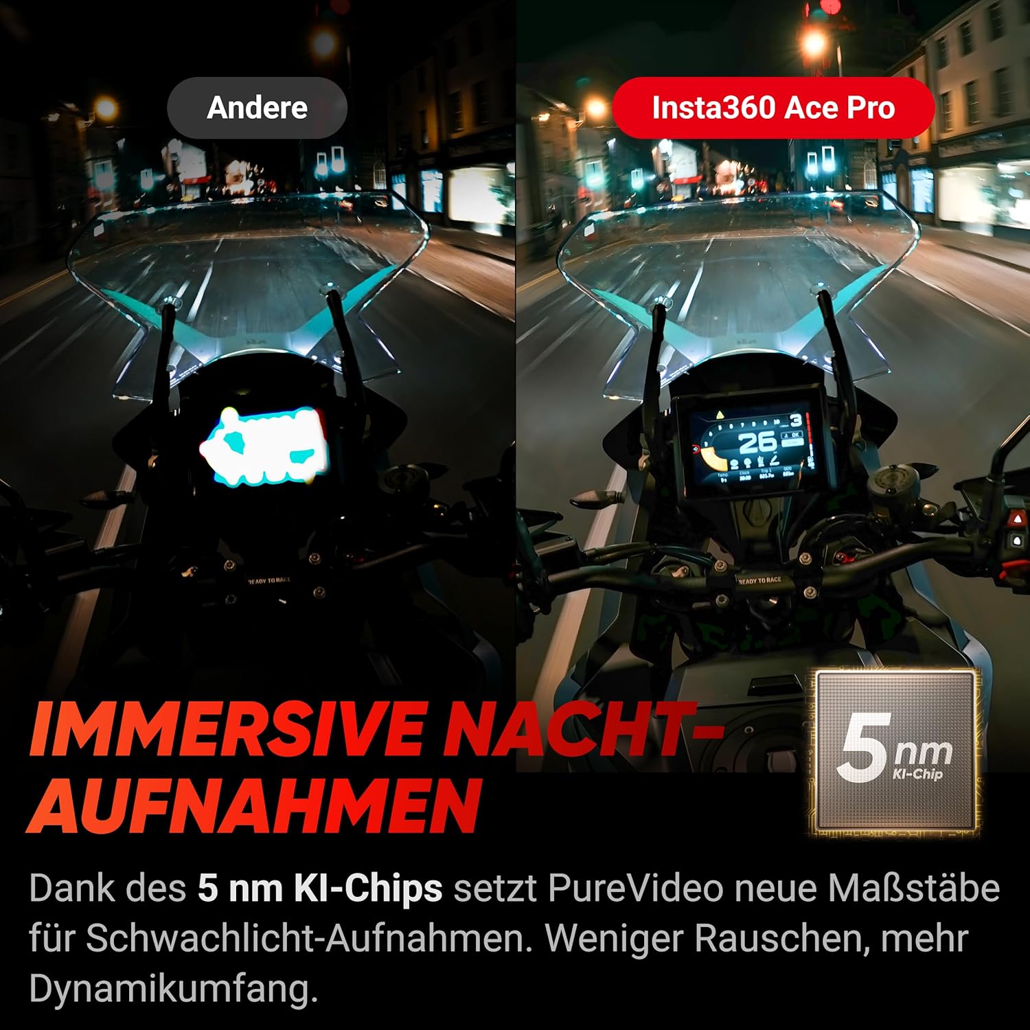 Thumbnail 1 de Insta360 Ace Pro Xplorer-Bundle Schiefergrau – wasserdichte Action-Kamera mit Leica-Linse, 4K120fps