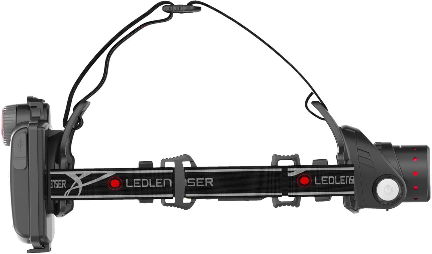 Thumbnail 2 de Ledlenser H14R.2: Torcia frontale LED nera, messa a fuoco regolabile