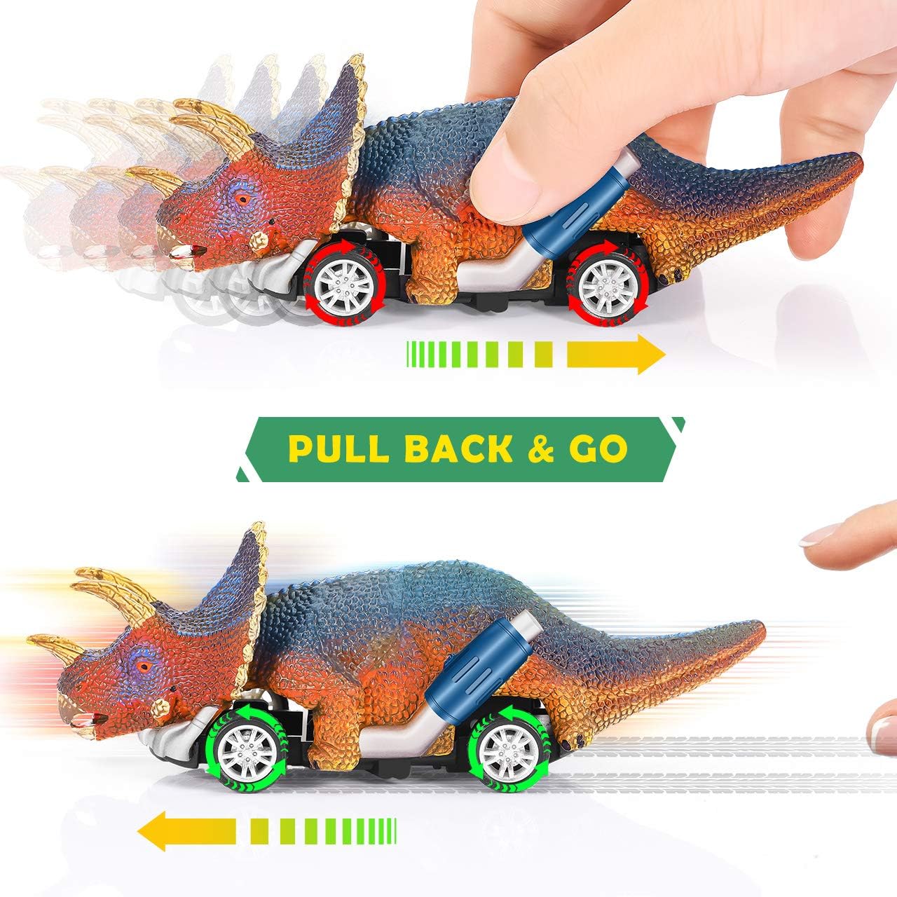 Thumbnail 4 de Stfitoh Dinosaur Toy Set for 2–6 Year Olds