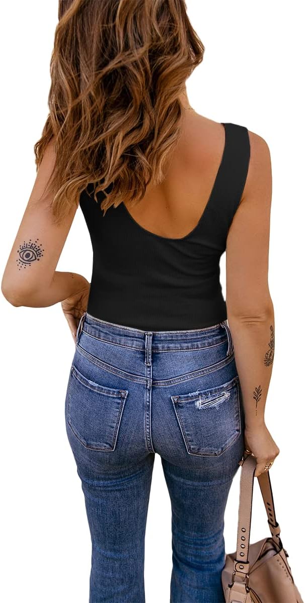 Detalle 2 de Bigeoosh Women's Knit Tank Top in Polyester Blend