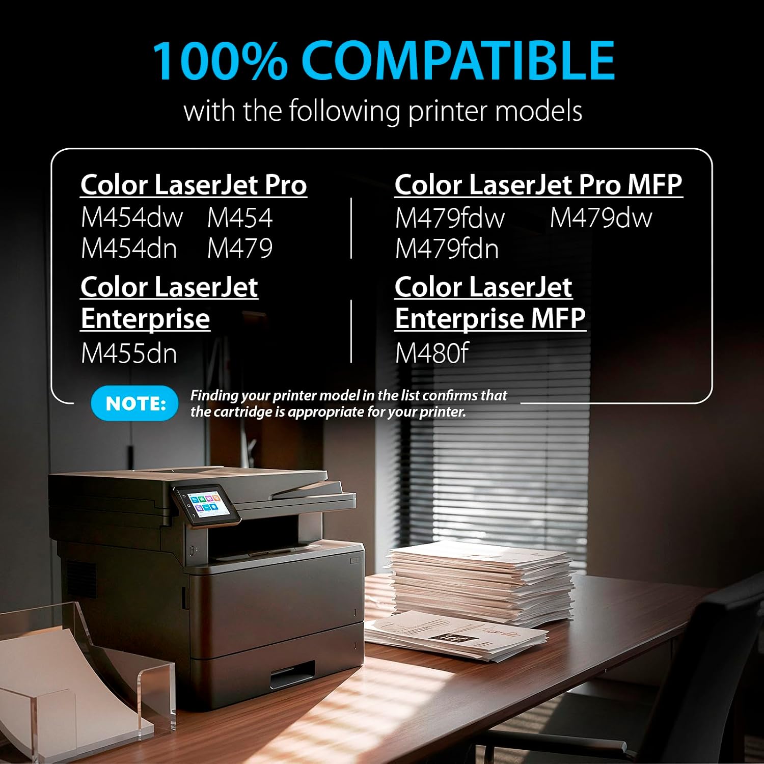 Detalle de Smart Ink 4p414A 414A Toner Cartridge 4-Pack with Built-In Chip